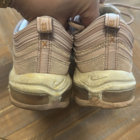 Nike Air Max 97 SE Particle Beige Pink Sneakers Shoes - Picture 6 of 11